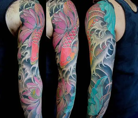 花臂手臂纹身图案大全