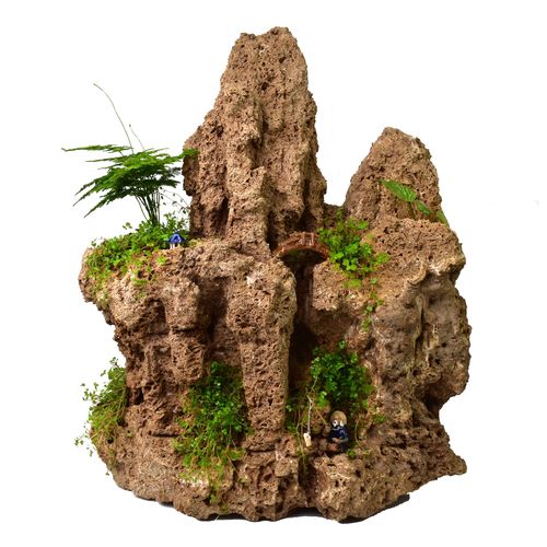 奇石精品装饰材料造景鱼缸景观上水石奇石吸水其它园艺用品