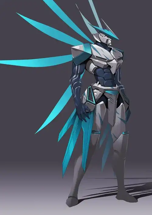 机甲设定|插画|游戏原画|贰92 - 原创作品 - 站酷 (zcool)