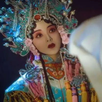 京剧头像 唯美国粹 "山河已秋,人间已晚"