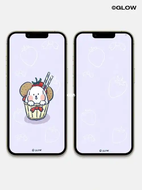 嘤嘤嘤这次背景色是奶油芋头紫,感觉香香的#壁纸