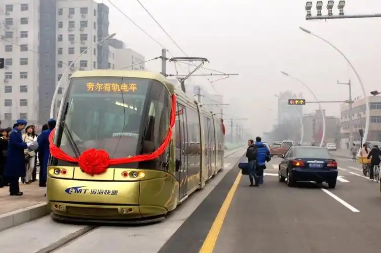 泰达有轨电车载客运营9.