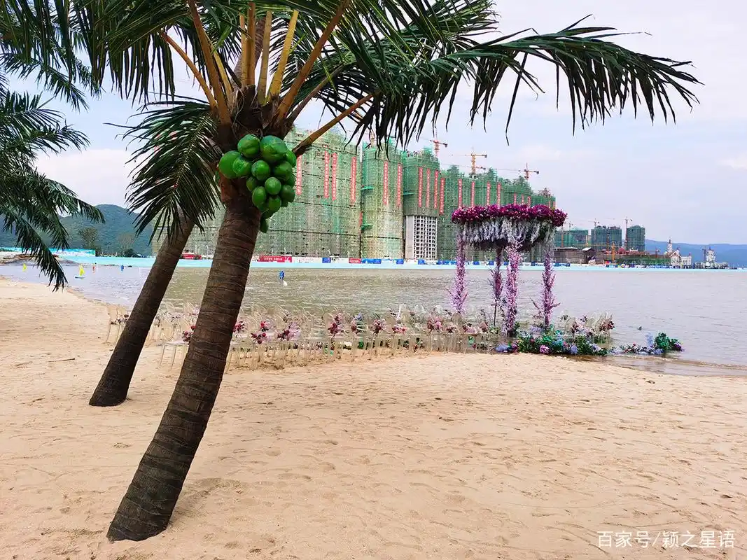 奉化松岙镇的海岸边,恒大御海天下,何去何从