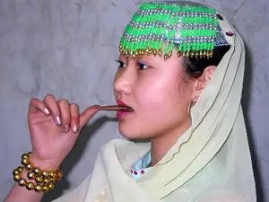 撒拉族别致的乐器口细