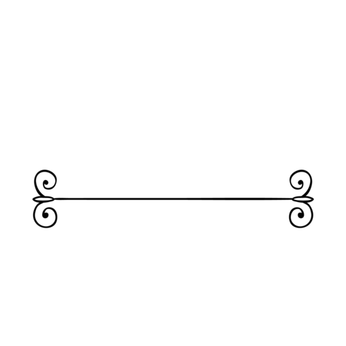 黑白手绘古典线条分割线图片