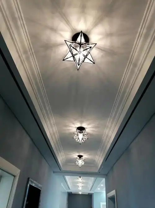 星星过道灯 北欧轻奢入户灯led走廊玄关门厅灯阳台灯具网红吸顶灯