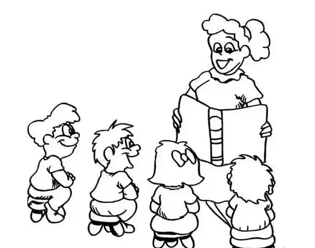 给学生上课的老师简笔画老师简笔画