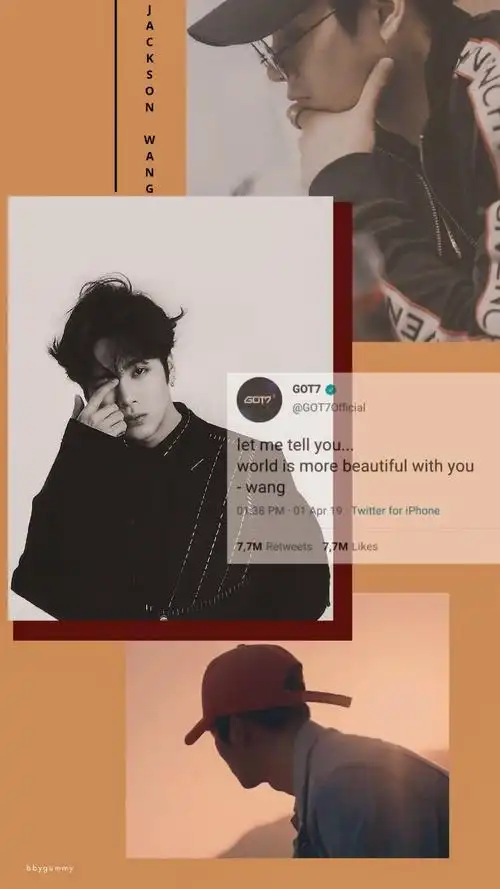 王嘉尔 拼接壁纸