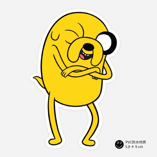 时光活宝 可爱卡通贴纸 冰箱电视机贴纸电机车滑板车滑板单板贴纸