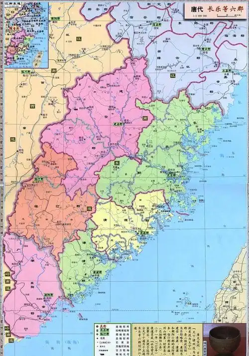 原创福州历史上有这五个州名,也曾称建州且是最早的泉州