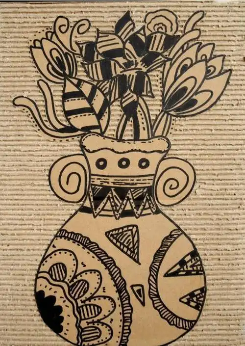 奉上一堂精彩的免费手工课,以瓦楞纸为材料做出精美的纸雕作品,教会