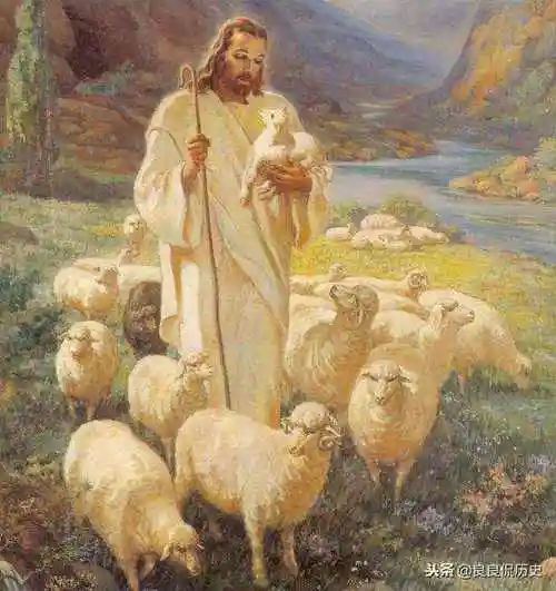 耶稣牧羊图讲好一段历史,尊重一段事实.