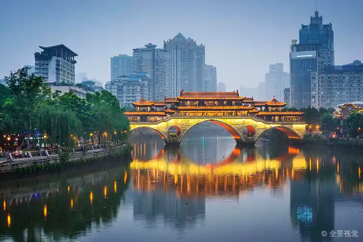 成都_中国_河_四川_安顺_高清图片_全景视觉