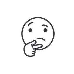 小孩疑问卡通简笔画思考情感概念线性情感图解照片圣诞节简笔画图片