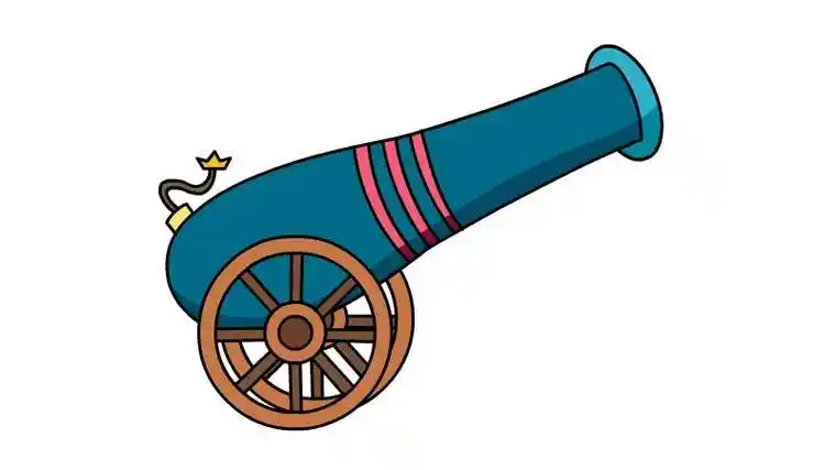 大炮简笔画 - 天奇教育