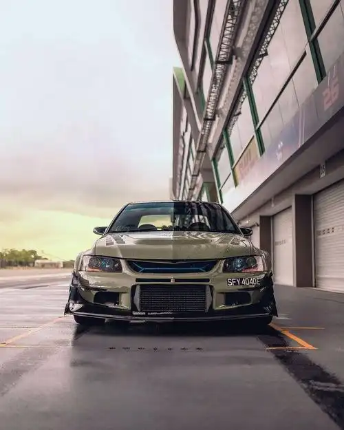 三菱evo9有种非常有实力的利器的感觉