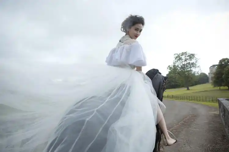 lanyu兰玉婚纱99angelababy同款