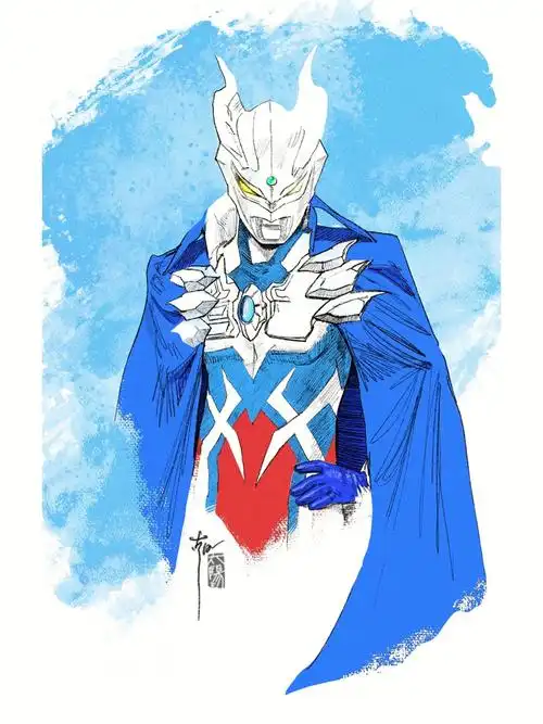 画了个赛罗奥特曼