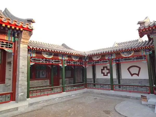 仿古建筑四合院_中式仿古四合院_古建四合院-保定智匠园林古建筑工程