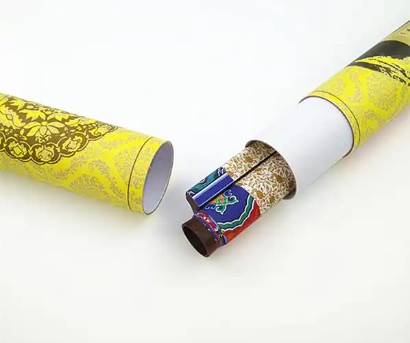 装字画的筒字画收纳筒字画包装盒书画锦盒字画收藏筒盒书画卷轴