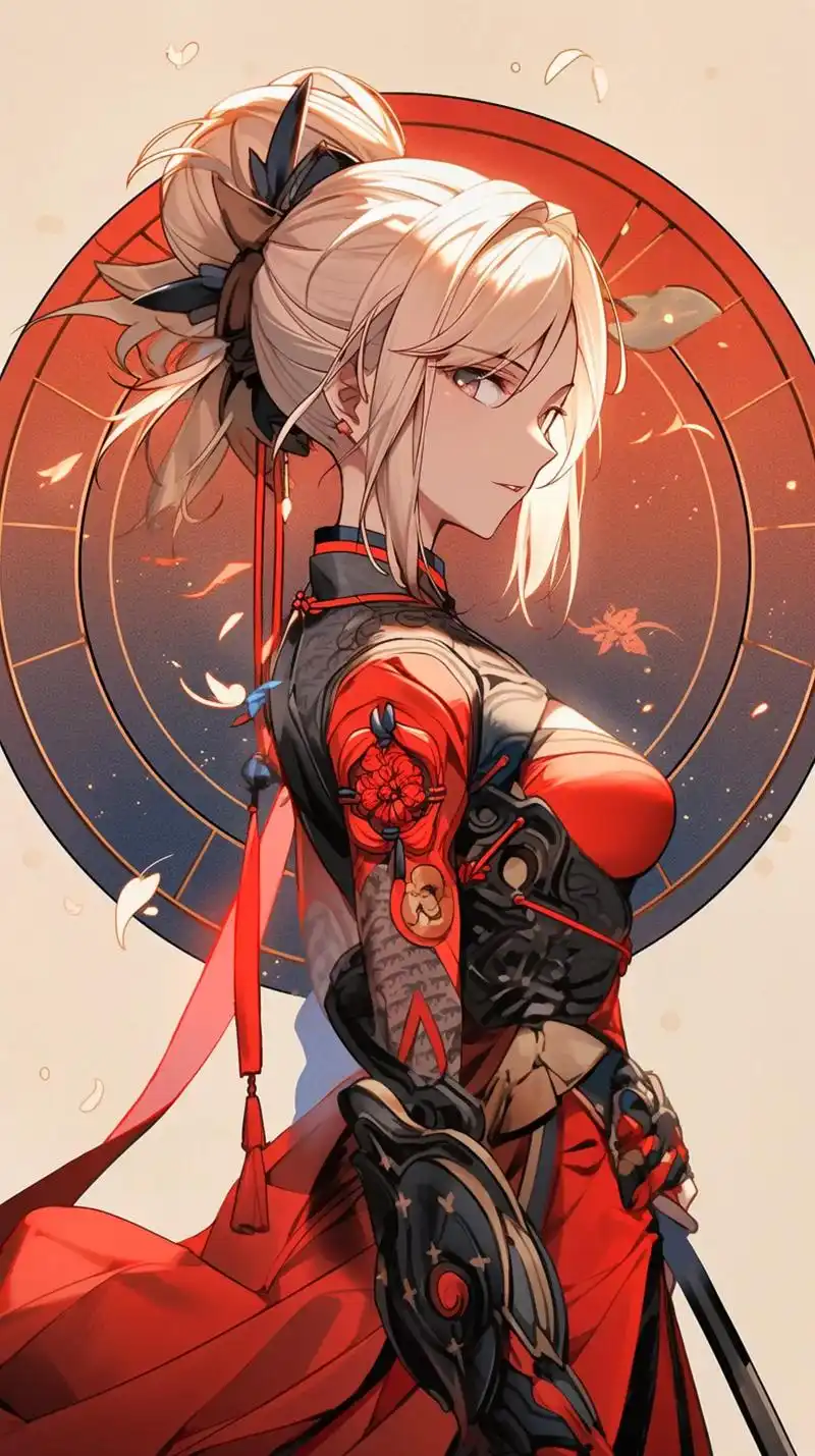 创作灵感 #ai绘画 #fgo #宫本武藏#触手ai @触 - 抖音