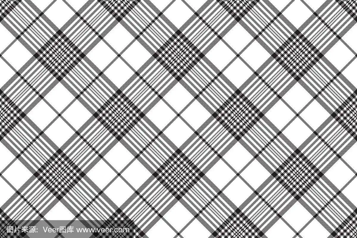 像素黑白格子无缝