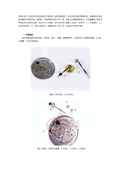 图解手表的构造零件名称.doc