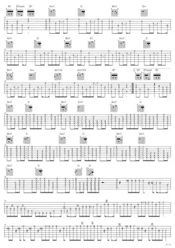 風見鶏(风向仪) 吉他谱