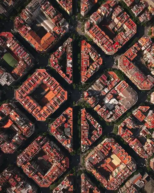 航拍摄影比赛获奖佳作欣赏,这些构图技巧很常见,看起来没难度