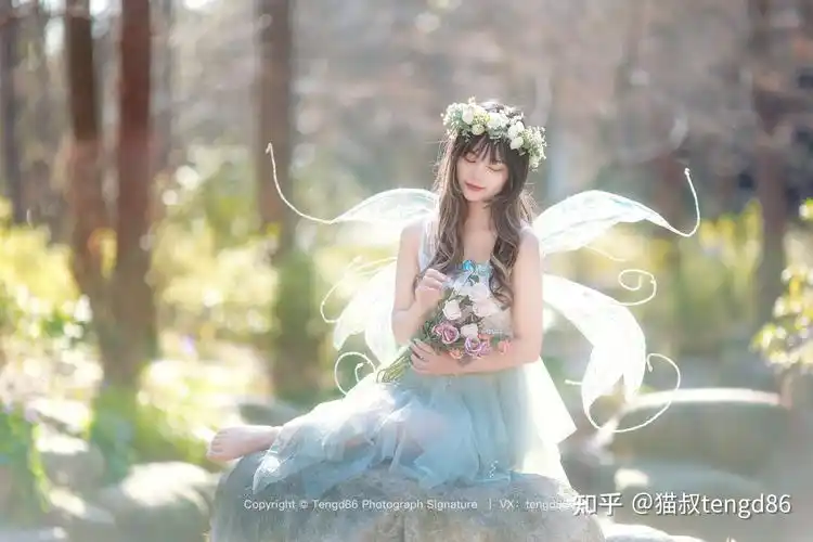 baby精灵写真get森系发光精灵写真