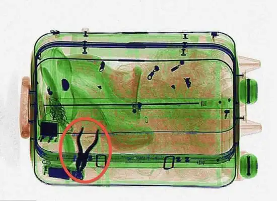 意公司揭露机场安检员如何通过x光图像辨认违禁品