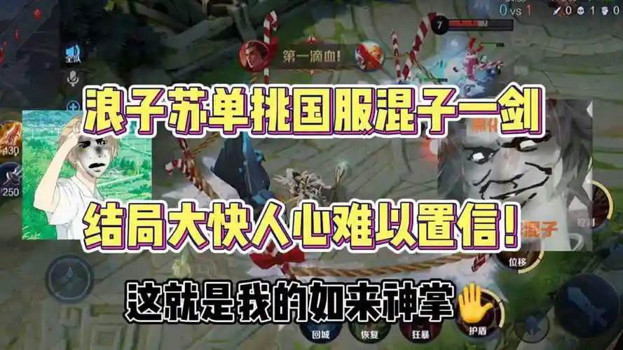 国服猴子浪子苏替天行道拿捏国服混子一剑结局大快人心难以置信