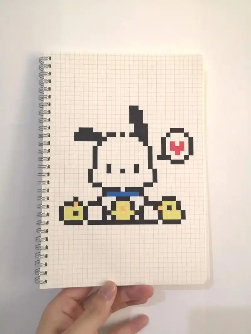 网格本:b5 图纸:@晚炀  #帕恰狗 - 抖音