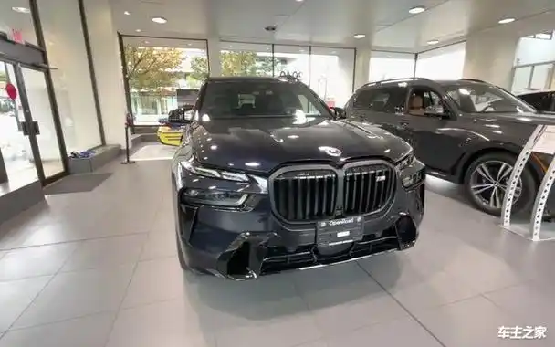 532万起售2023款宝马x7亮相轴距超31米配530匹v88at