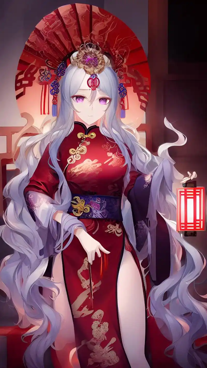 古典动漫卡通美女.爱到最美是陪伴,陪到最美是心安 回眸一笑百 - 抖音