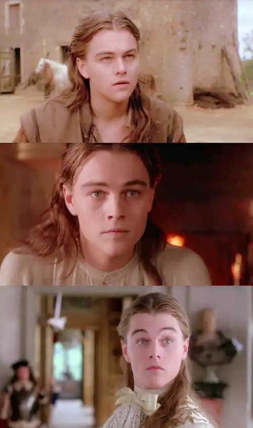 嗑颜日常截自铁面人莱昂纳多