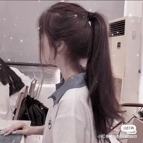 好看的高马尾少女头像送给你们