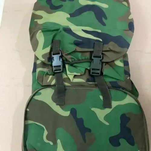 背囊陆军01温区背囊携行具老式大花迷彩陆背囊60l防水背包支架军背包