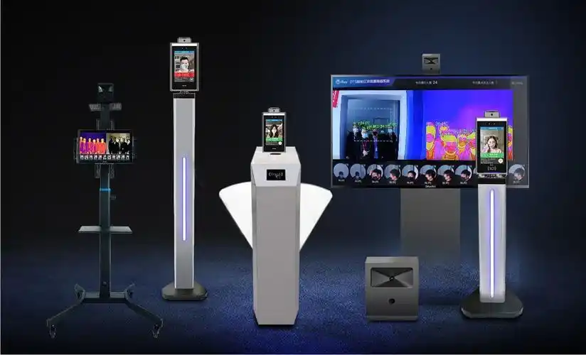 新品上市达芬奇ai人脸识别测温一体机主打高效防疫助力复工复产复学