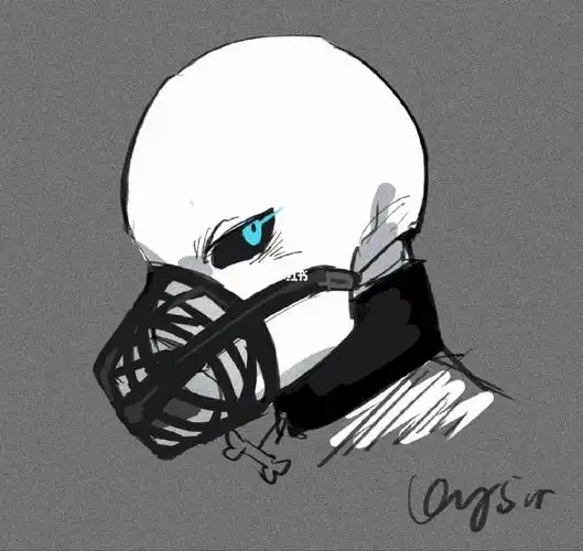 每日同人(10/100)   #绘画  #undertale  #sans  终于到了十分之一了