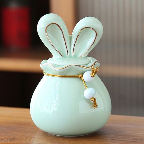 卡通宠物骨灰纪念罐 毛发牙齿骨节收藏留念瓶 猫狗去世火化骨灰盒