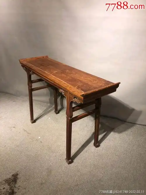 明清家具海南黄花梨条案