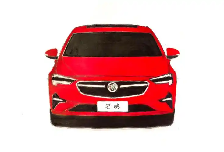 我画的别克君威-爱卡汽车网论坛