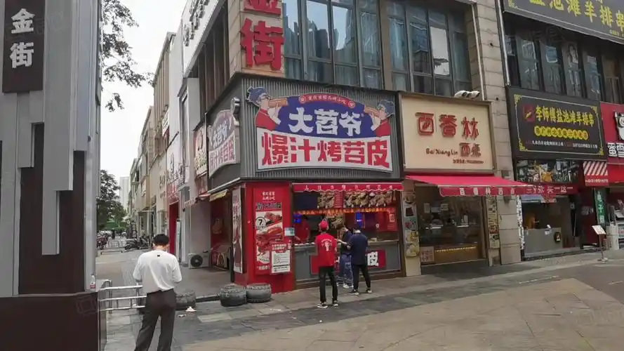 万达金街 把角双门头展示面 业主诚心卖 全包价 即买即收,郑州二七