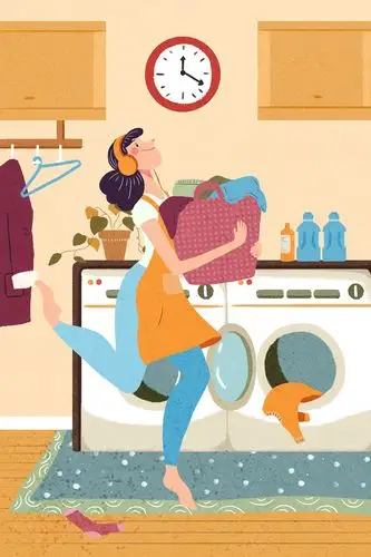 作业2洗衣服最开心才不是