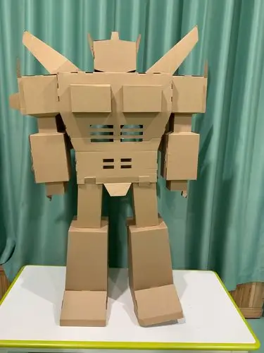 望海幼儿园大一班《创意纸箱秀》