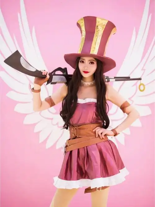 cosplay英雄联盟皮城女警在线业
