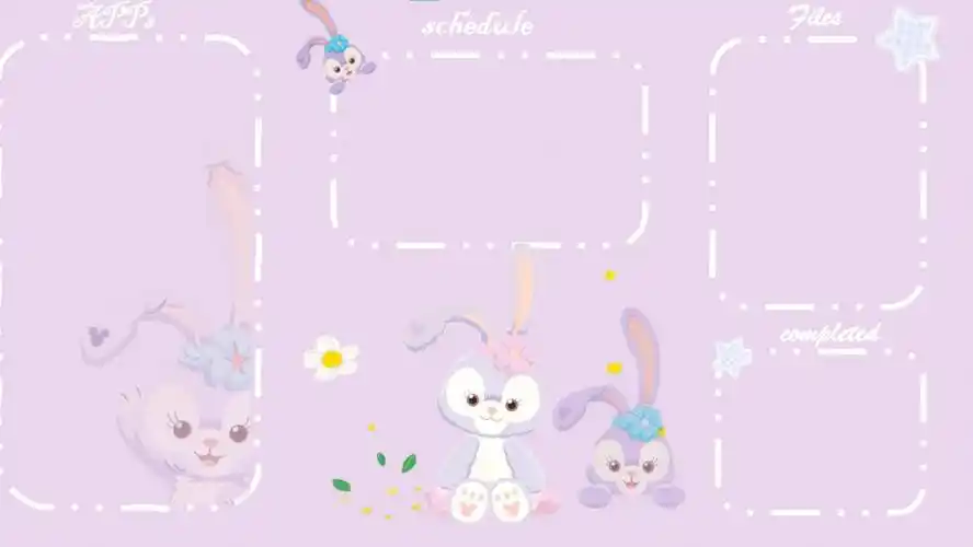 星黛露电脑分区壁纸