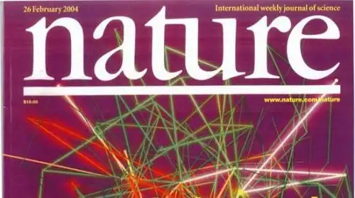 图说:国际顶级学术杂志《自然》(nature).网络图