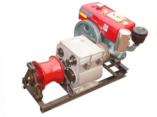 惠宏机动绞磨,常柴机动绞磨